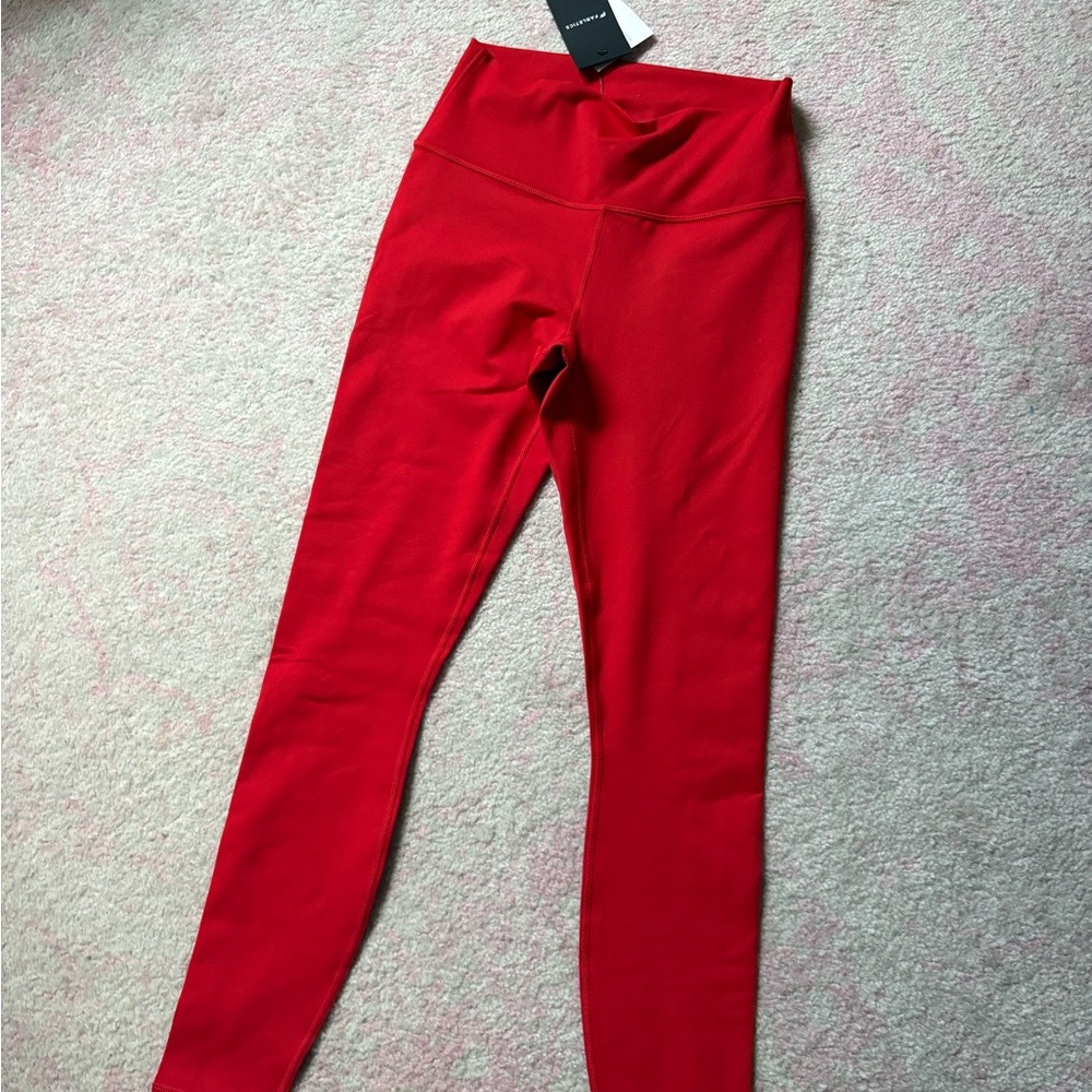 Fabletics Bold Red PowerHold Leggings